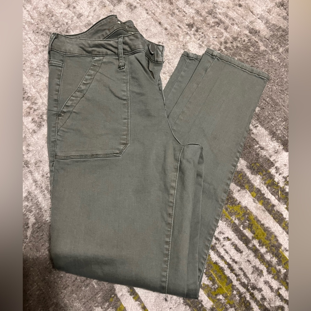 Seven7 Sage Green Denim Pants